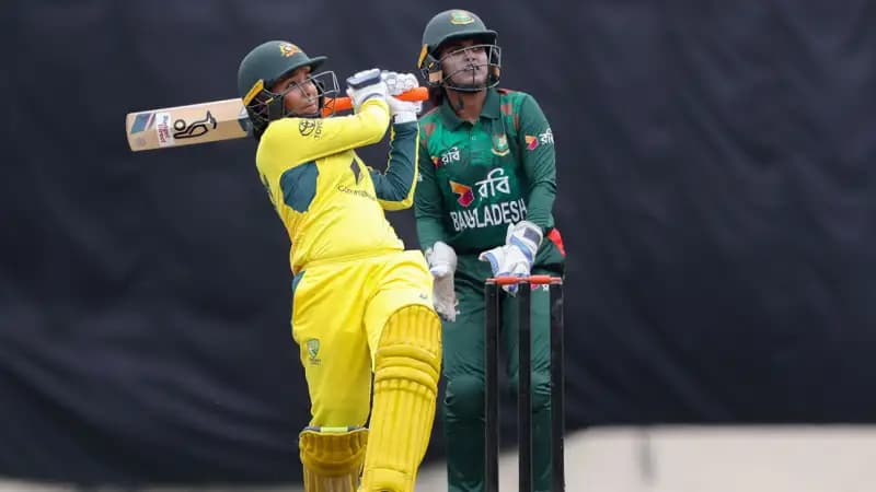 অস্ট্রেলিয়ার কাছে হোয়াইটওয়াশ বাংলাদেশ