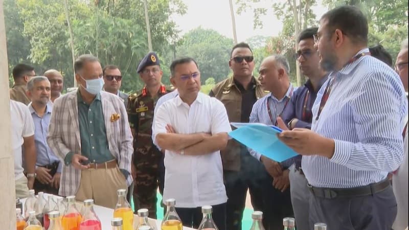বর্জ্য থেকে জ্বালানি তেল উৎপাদন প্রকল্প দেখলেন প্রধানমন্ত্রী, বাস্তবায়নে সহায়তার আশ্বাস