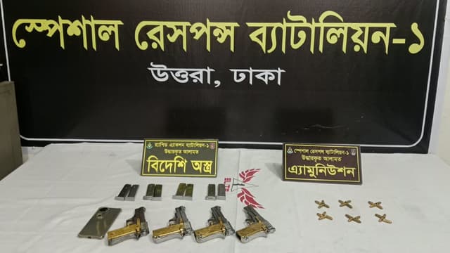 উত্তরখান থেকে পিস্তল-গুলিসহ ‘কিলার শিবুলু’ গ্রেফতার