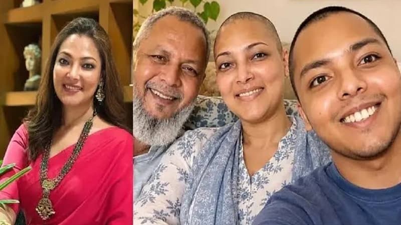 ক্যানসার আক্রান্ত স্ত্রীকে সাহস দিতে মাথা ন্যাড়া করলেন সামিয়ার স্বামী ও ছেলে ক্যানসার আক্রান্ত স্ত্রীকে সাহস দিতে মাথা ন্যাড়া করলেন সামিয়ার স্বামী ও ছেলে