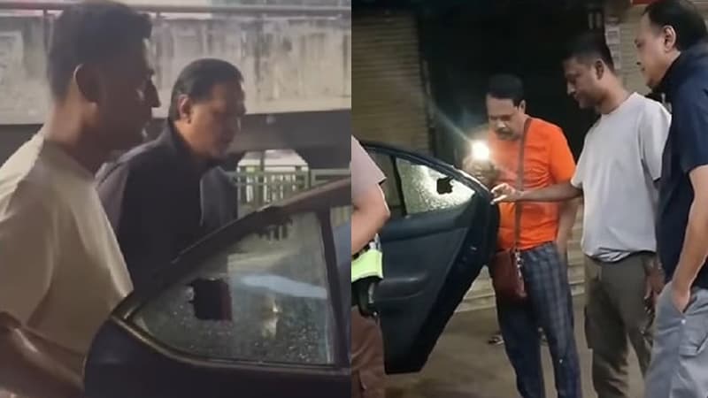 মগবাজারে সংগীতশিল্পী আসিফ আকবরের গাড়িতে গুলি মগবাজারে সংগীতশিল্পী আসিফ আকবরের গাড়িতে গুলি