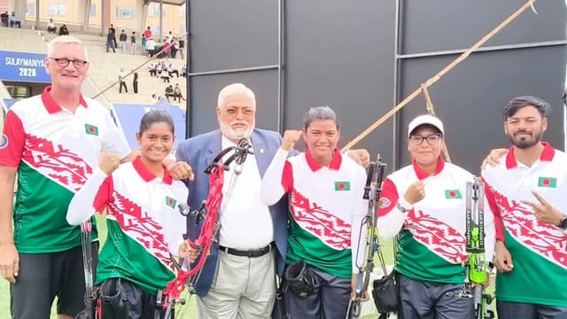 এশিয়া কাপ ওয়ার্ল্ড র্যাঙ্কিং আর্চারিতে বাংলাদেশের স্বর্ণজয় এশিয়া কাপ ওয়ার্ল্ড র্যাঙ্কিং আর্চারিতে বাংলাদেশের স্বর্ণজয়
