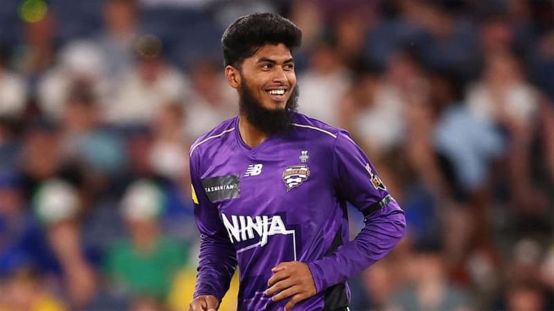 রিশাদকে ধরে রাখল হোবার্ট রিশাদকে ধরে রাখল হোবার্ট