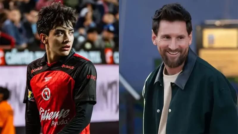 মেসির উপহার পেয়ে আবেগাপ্লুত মেক্সিকোর বিস্ময়বালক মেসির উপহার পেয়ে আবেগাপ্লুত মেক্সিকোর বিস্ময়বালক